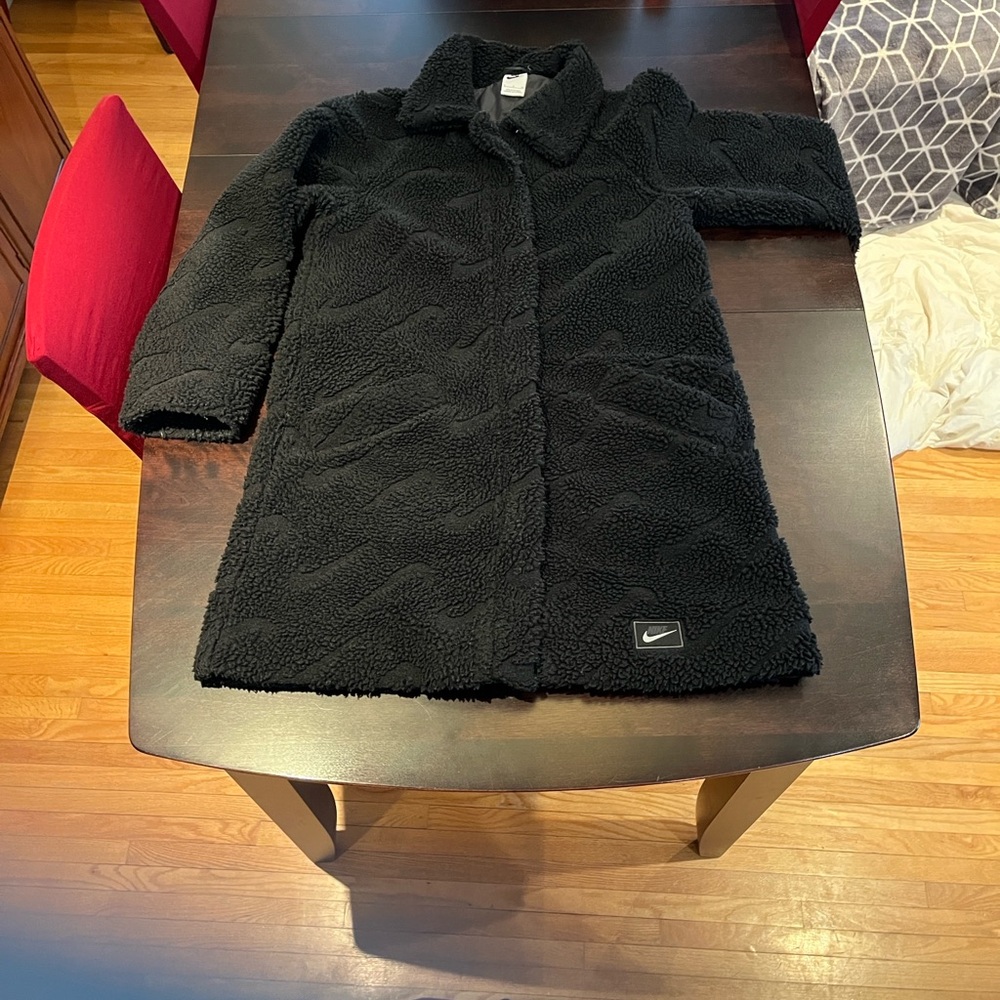 Nike Black Sherpa Jacket